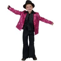 vest fushia glitter huurprijs 20 116