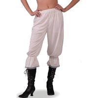 steampunk broek wit