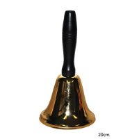 kerstman bel hoogte 20 cm.