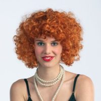 pruik Sabrina roestbruin