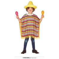 mexikaanse poncho 7/9 jaar
