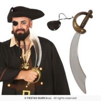 piratenzwaard met ooglap