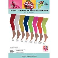 Party legging fluo geel S/M - 36/38
