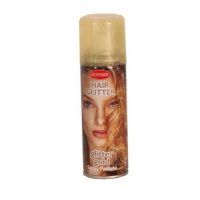 glitterspray goud