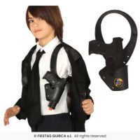 Holster met pistool, kind