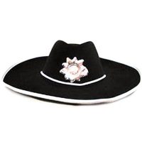 Cowboyhoed zwart