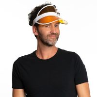 Zonneklep geel