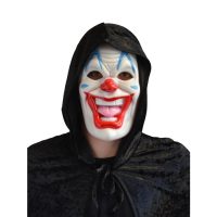Clown masker 4 met kap