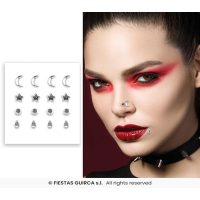 Fake piercings zilver