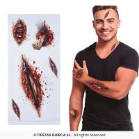 Tattoo open wonden