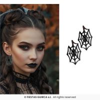 Oorring spinnenweb