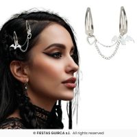haarklipsen met ketting