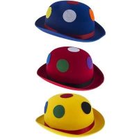 Bolhoed rood of blauw