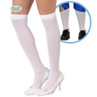 kousen wit boven knie