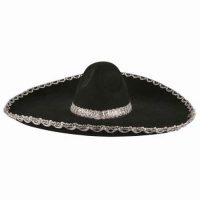 Sombrero vilt zwart