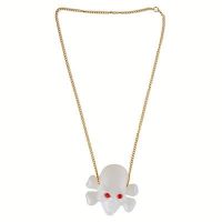 Halsketting met doodskop