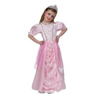 Prinses roze met kroon
