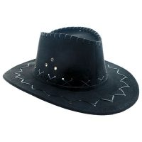 cowboyhoed kind zwart