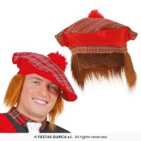 Schotse pet met haar