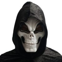 bloedig skelet masker met capuchon