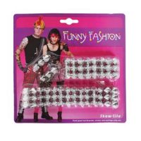 Juwelenset punk — verkleedaccessoire voor carnaval bij Carnavalshop Berlaar