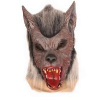 Masker weerwolf — verkleedaccessoire voor Halloween bij Carnavalshop Berlaar