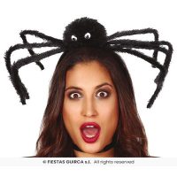 Diadeem spin — verkleedaccessoire voor Halloween bij Carnavalshop Berlaar