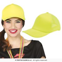 Pet neon geel — verkleedaccessoire voor carnaval bij Carnavalshop Berlaar