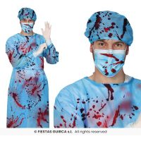 Chirurg set met bloed — verkleedaccessoire voor Halloween bij Carnavalshop Berlaar
