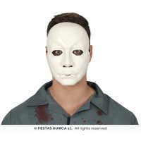 Wit masker — verkleedaccessoire voor carnaval bij Carnavalshop Berlaar