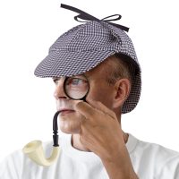 Detective set — verkleedaccessoire voor carnaval bij Carnavalshop Berlaar