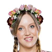 Diadeem met rozen